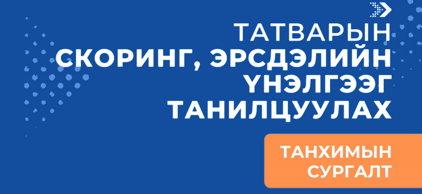 Байгууллагын удирдлагуудад зориулсан Татварын Скоринг, Эрсдэлийн үнэлгээг танилцуулах сургалт