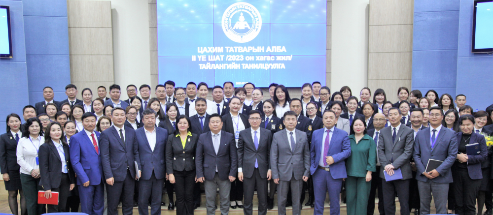 Монголын татварын алба 2023 оны хагас жилийн ажлаа дүгнэлээ